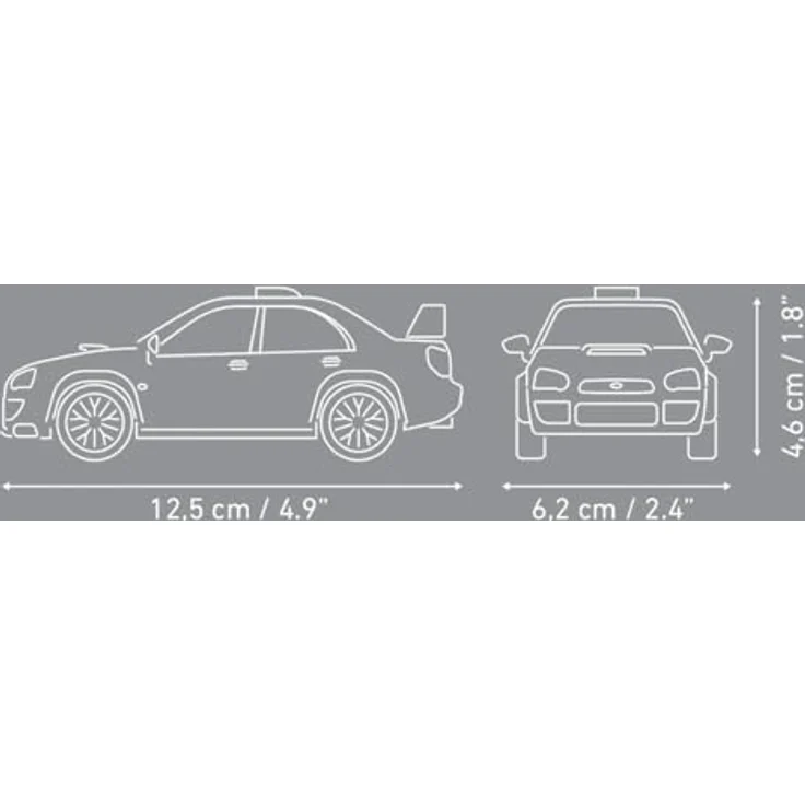 COBI Subaru Impreza WRC 2003, Modellfahrzeug aus Bausteinen made in EU – Bild 5