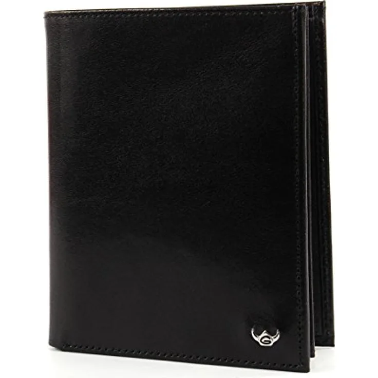 GOLDEN HEAD Geldbörse, Black (Schwarz), Breite 10,5 cm, Höhe 12 cm, Tiefe 2 cm