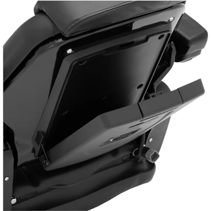 Hillvert Traktorsitz HT-RUNDLE-17, verstellbarer Kindersitz mit Federung, Schwarz, 46 x 46 cm, max. 130 kg Belastbarkeit – Bild 3