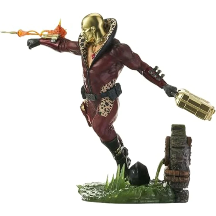 Diamond Select G.I. Joe: A Real American Hero Gallery PVC Statue Destro Profit Director Previews Exclusive, 25 cm, detailreiche Skulptur mit Leopardenmuster-Besatz, limitiert auf 3.000 Stück – Bild 4