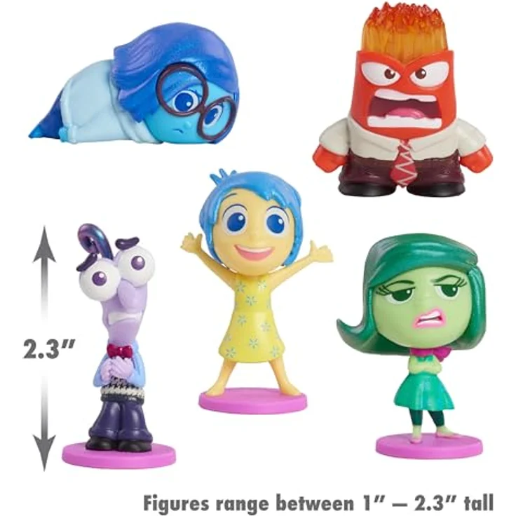 Just Play Disney und Pixar Alles Steht Kopf 2 All The Feels – Figurenset mit 5 Minifiguren, emotionales Kinderspielzeug ab 3 Jahren – Bild 4