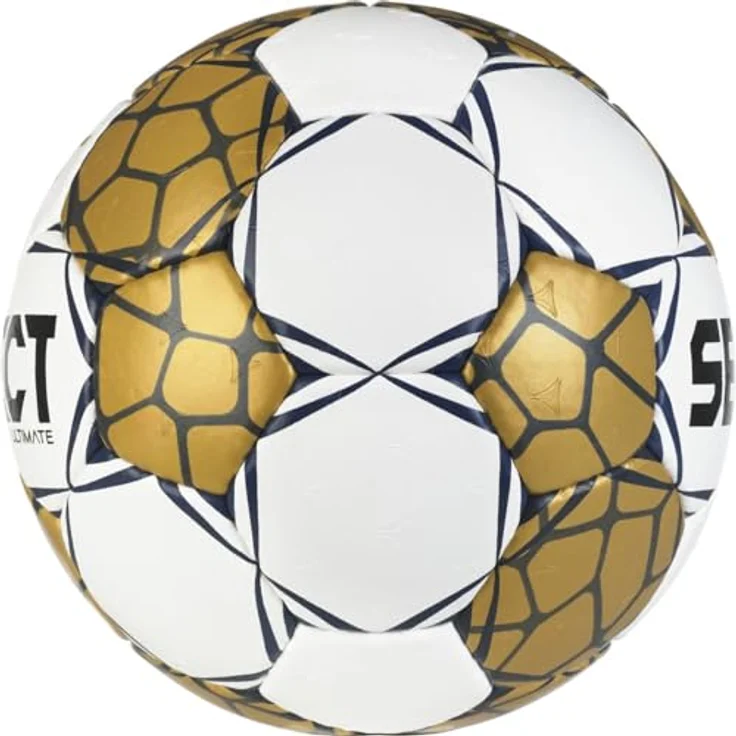 Select Champions League Ultimate Official EHF Handball 200035, Unisex handballs, Gold, 3 EU - Synthetic Leather – Bild 5