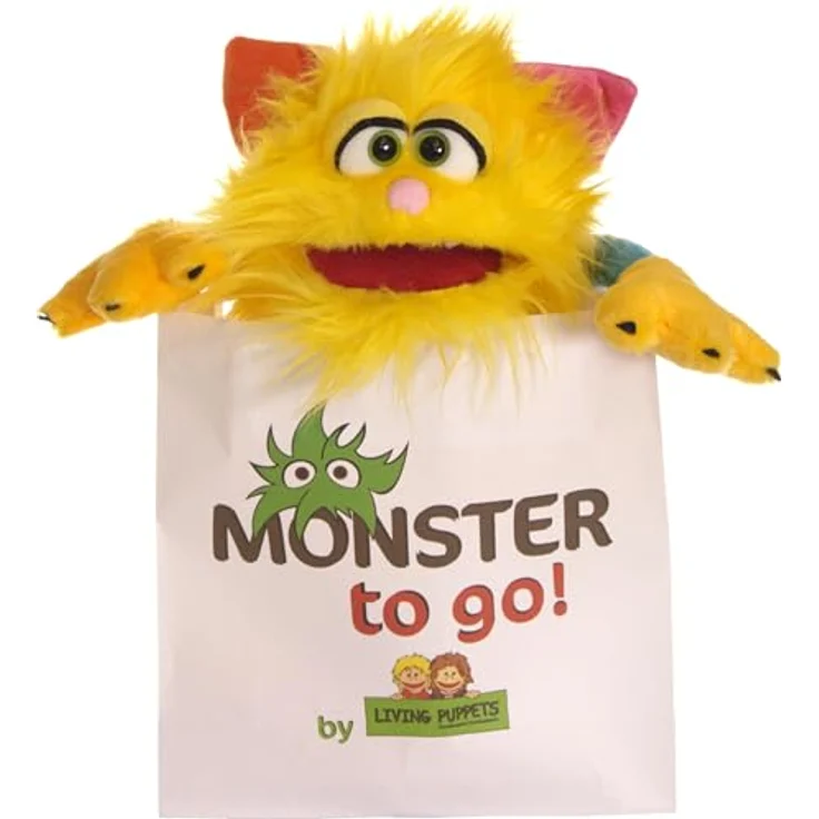 Living Puppets W816 Schickimicki Handpuppe, Gelb – Bild 2