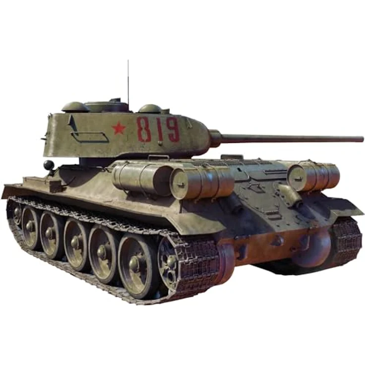 Other 1:35 T-34/85 Mod. 1945 Plant 112 Inter., Modellfahrzeug mit beweglichem Turm und originalgetreuem Interieur – Bild 1