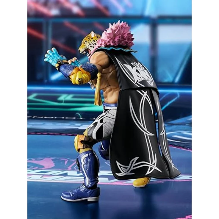 Bandai Tamashii Nations Tekken S.H. Figuarts King Actionfigur, voll beweglich, 17 cm, mit Zubehör – Bild 3