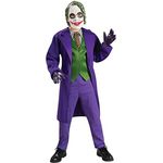 Rubie's Offizielles Deluxe Joker-Kostüm für Kinder – Größe: M Halloween, mit Jacke, Hemd, Krawatte, Weste, Hose und Maske