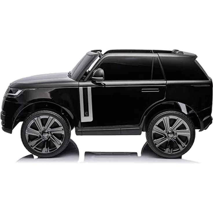 FINOOS Elektroauto Enfànt Range Rover, 12 V, 4 x Motor 12 V, 45 W, Kinderfahrzeug mit Fernbedienung, Bluetooth, Radio, USB, schwarz – Bild 3