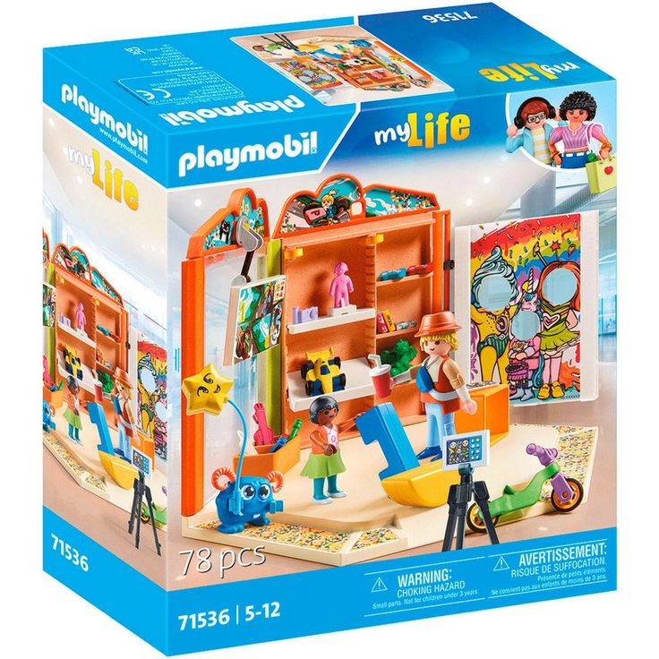Playmobil® Konstruktions-Spielset Spielwarenladen (71536), My Life, (78 St), Made in Europe – Bild 1