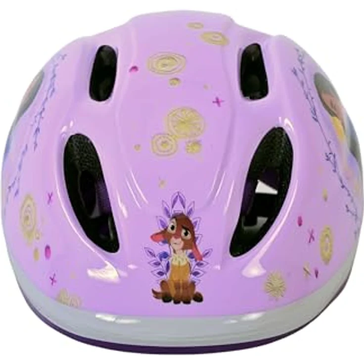 Fahrradhelm Kinder | Kinderhelm 3 Jahre | Gr. 52-56 | 220g Leicht | EPS Schaum | Klickverschluß & Belüftungsöffnungen | Sicher & Stylisch | TÜV/GS & CE EN 1078 geprüft (Disney Wish) – Bild 3