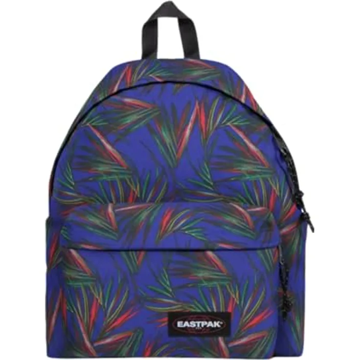 EASTPAK Padded PAK'R Rucksack, 24 L - Wasserabweisendes Gewebe, verstellbare gepolsterte Schultergurte, Brize Palm Navy (Blau)