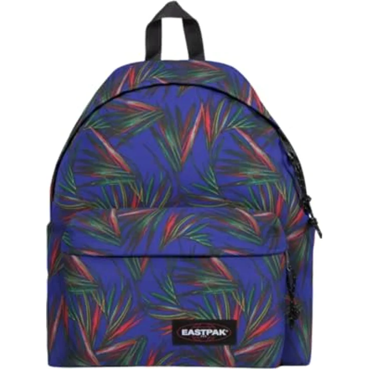 EASTPAK Padded PAK'R Rucksack, 24 L - Wasserabweisendes Gewebe, verstellbare gepolsterte Schultergurte, Brize Palm Navy (Blau) – Bild 1