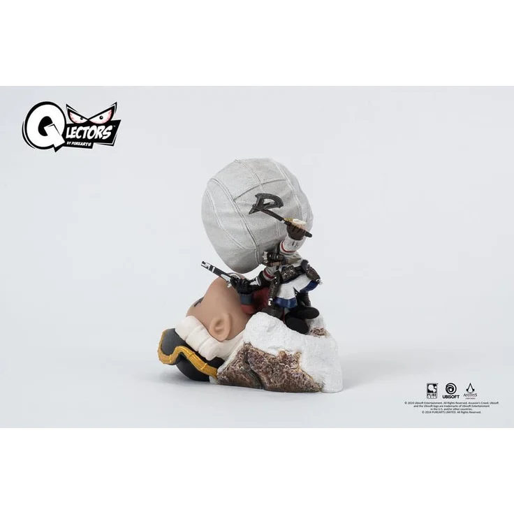 Pure Arts Assassin's Creed Qlectors PVC Statue Connor "Last Breath", 15 cm groß, detailreiche Sammlerfigur in stylischer Box