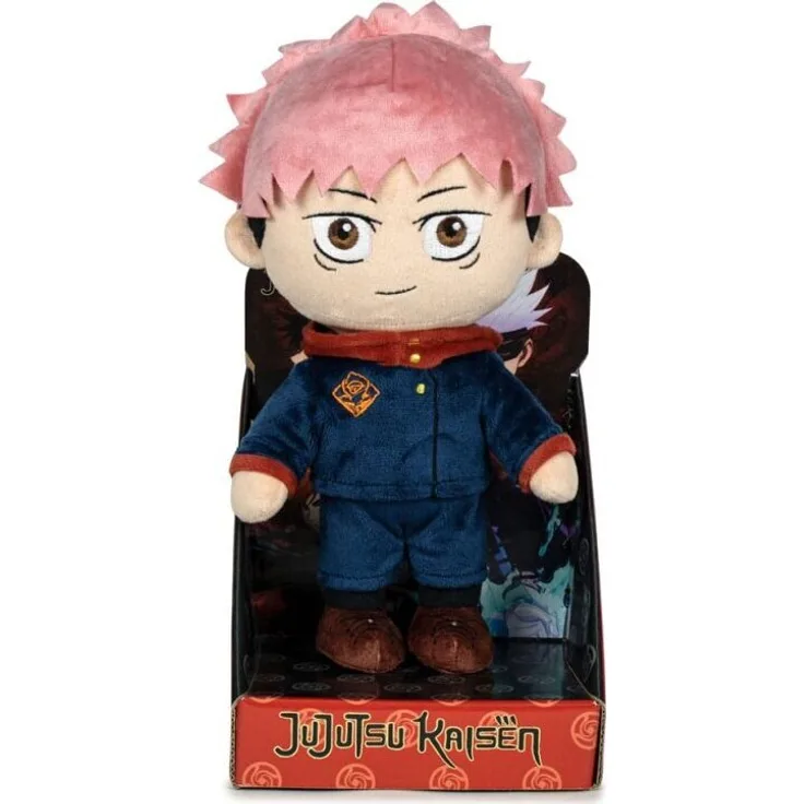 Tinisu Jujutsu Kaisen Yuji Itadori Kuscheltier, 27 cm Plüschtier aus weichem Stoff, neu, hochwertige Verarbeitung