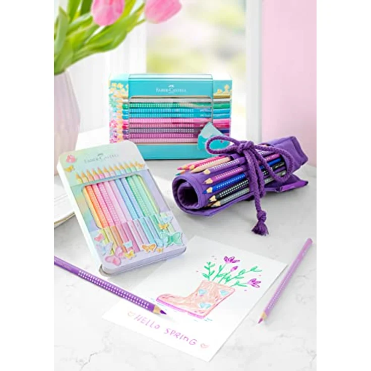 Faber Geschenkset Sparkle Pastell Metaletui sortiert – Bild 8