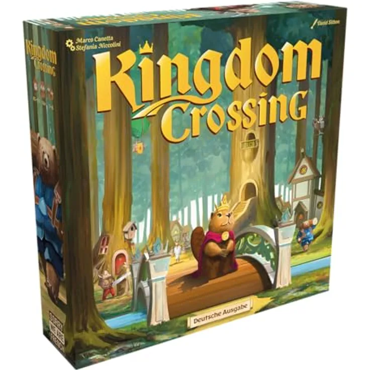 Sorry We Are French Kingdom Crossing, Strategisches Kennerspiel für 1-4 Spieler, ab 14 Jahren, hochwertige Ausstattung, innovativer Worker-Placement-Mechanismus, Solo-Modus, Deutsch