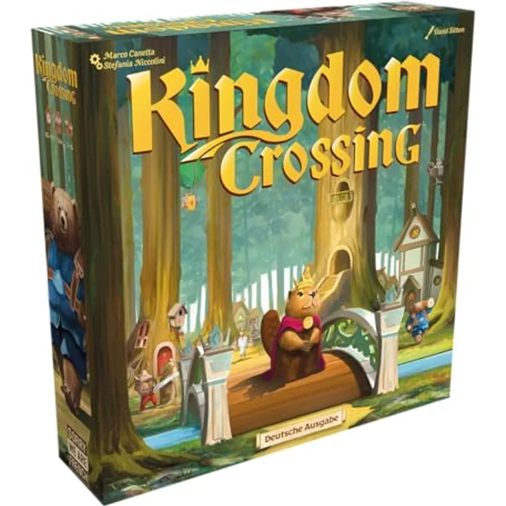 Sorry We Are French Kingdom Crossing, Strategisches Kennerspiel für 1-4 Spieler, ab 14 Jahren, hochwertige Ausstattung, innovativer Worker-Placement-Mechanismus, Solo-Modus, Deutsch – Bild 1