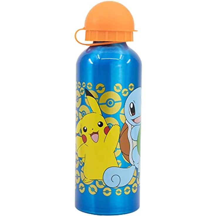 Stor 530ML Aluminiumflasche für Kinder, Pokémon Distorsion, BPA-frei, wiederverwendbar, offiziell lizenziert – Bild 2