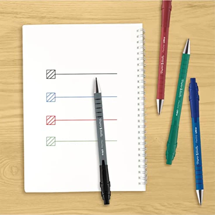 Paper Mate InkJoy Gel RT BP M, Gelschreiber in Schwarz, 36 Stück, komfortables Schreiben mit abgerundeter Spitze und gleichmäßiger Tintenabgabe – Bild 7