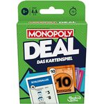 Monopoly Deal Kartenspiel - Schnelles und strategisches Spiel in nur 15 Minuten, ideal für Familien