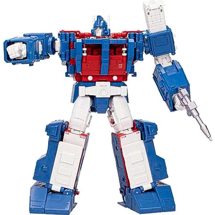 Transformers Studio Series 86-21 Ultra Magnus, 24 cm Action-Figur mit 2 Modi, 4 Blastern und abnehmbarer Kulisse