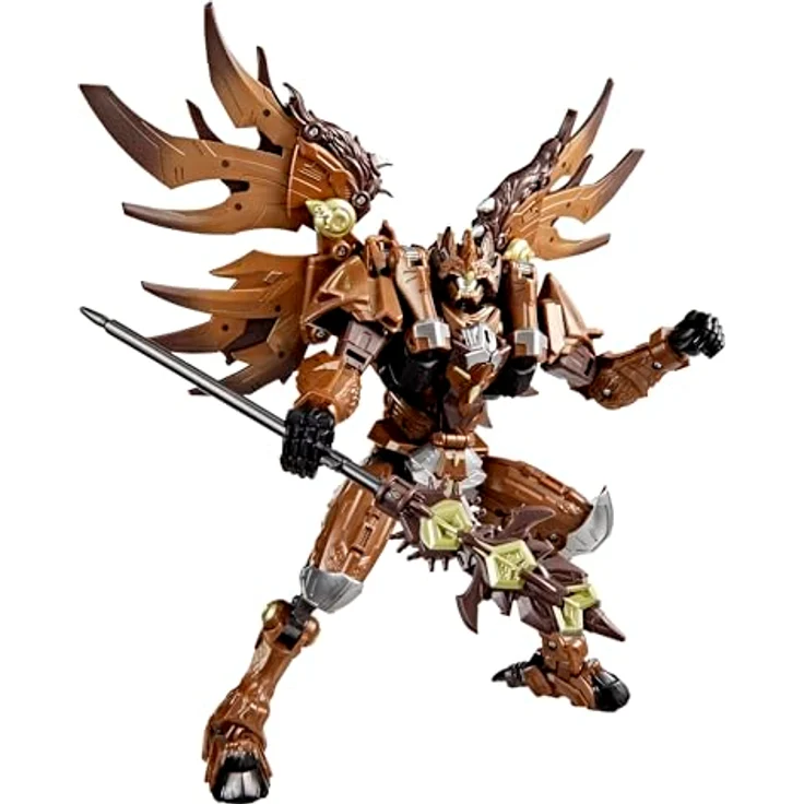 Hasbro Transformers Age of the Primes, Leader Class Actionfigur The Thirteen: Onyx Prime, 19 cm, verwandelbar in Zentaur und Bestie mit Masken-Artefakt und Speer – Bild 1