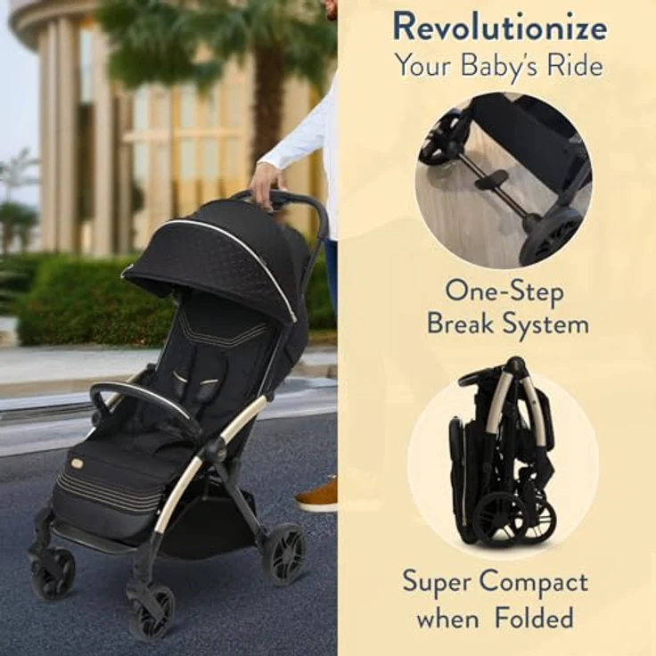 Chicco Passeggino 4 ruote Goody Xplus Dark Shadow, Buggy mit Selbstfaltfunktion und verstellbarem Sitz – Bild 2