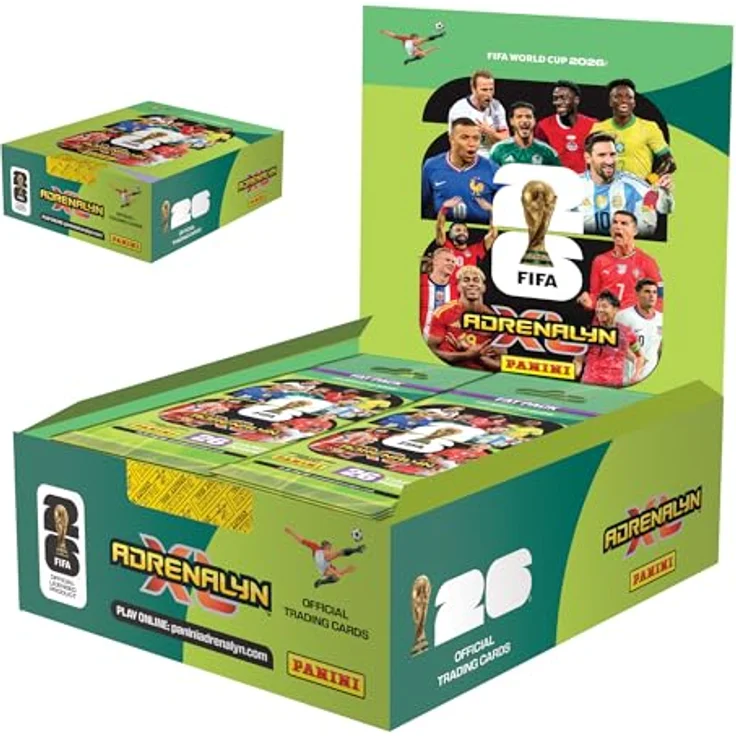 Panini FIFA-Weltmeisterschaft 2026 Adrenalyn XL Fat Pack, 26 offizielle Trading Cards für Sammler – Bild 7