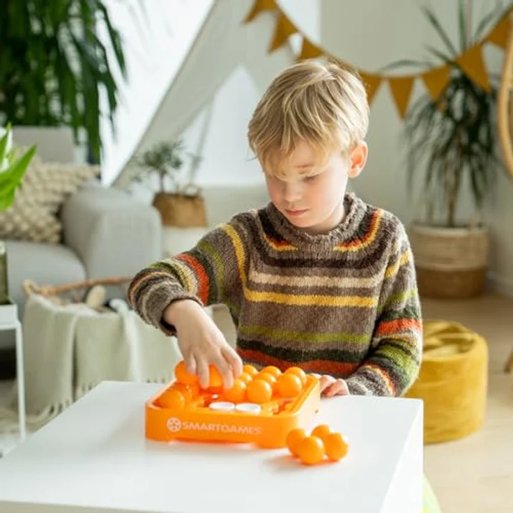 SmartGames IQ Mini XXL, tragbares Brettspiel zur Förderung von Vorstellungskraft und Kreativität für Kinder – Bild 5