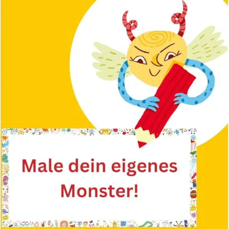 Huch & Friends Mal mal'n Monster 1, Brettspiel zur Monsterzeichnung mit gruseligem Gruselometer – Bild 2