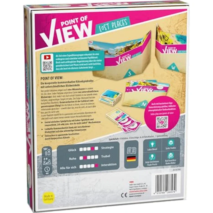 HABA Point of View: Lost Places Brettspiel - Gemeinsam Rätsel lösen - Ab 10 Jahren – Bild 2