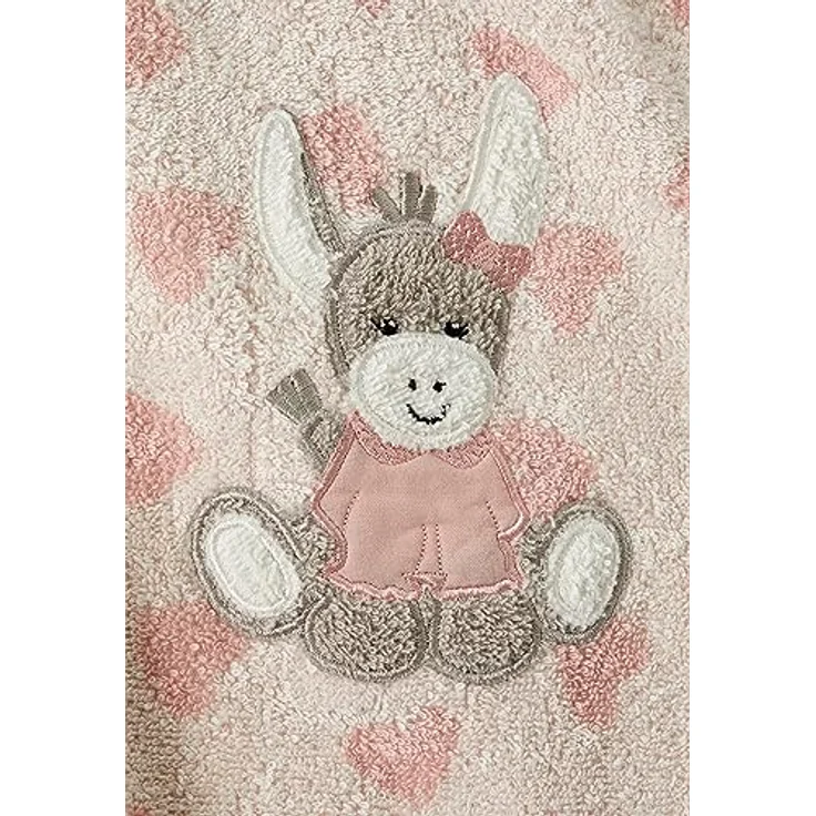 Sterntaler Badeponcho Esel Emmi Girl flora rose Frottee – Bild 4
