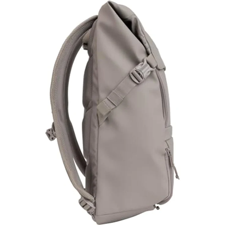Beckmann Street Light, Schulrucksack mit 22 Litern Volumen, gepolstertem Laptopfach für 15 Zoll, Warm Grey – Bild 3