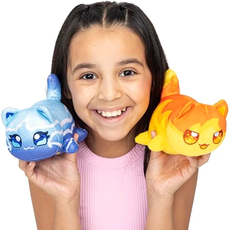Bonkers Aphmau 6 Zoll MeeMeow Plüschtier Serie 8 ELEMENTAL - Mysteriöse Katzen-Überraschung mit superweichem Körper, nach dem Zufallsprinzip – Bild 7
