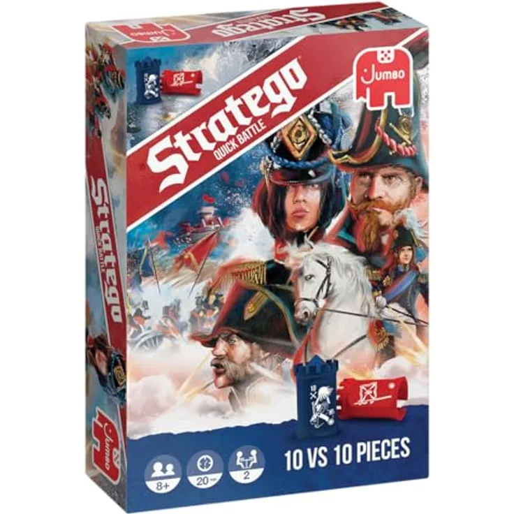Jumbo Stratego – Quick Battle Strategiespiele, Brettspiel neu