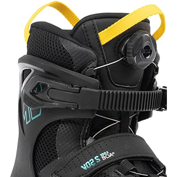 K2 Skates Unisex Inline Skates VO2 S 100 X BOA, black - blue - yellow, 30G0142.1.1.120 – Bild 4