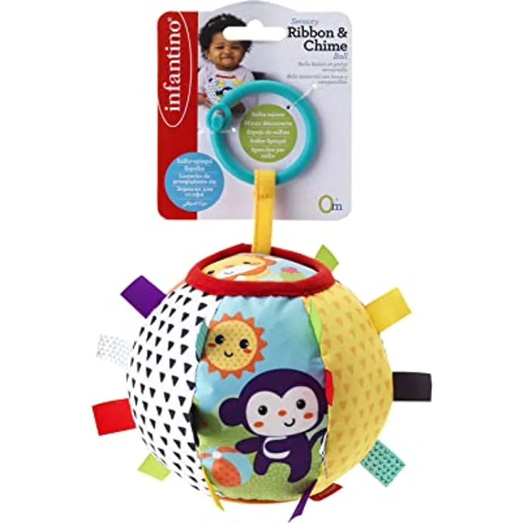 B-Kids Infantino soft ringing ball