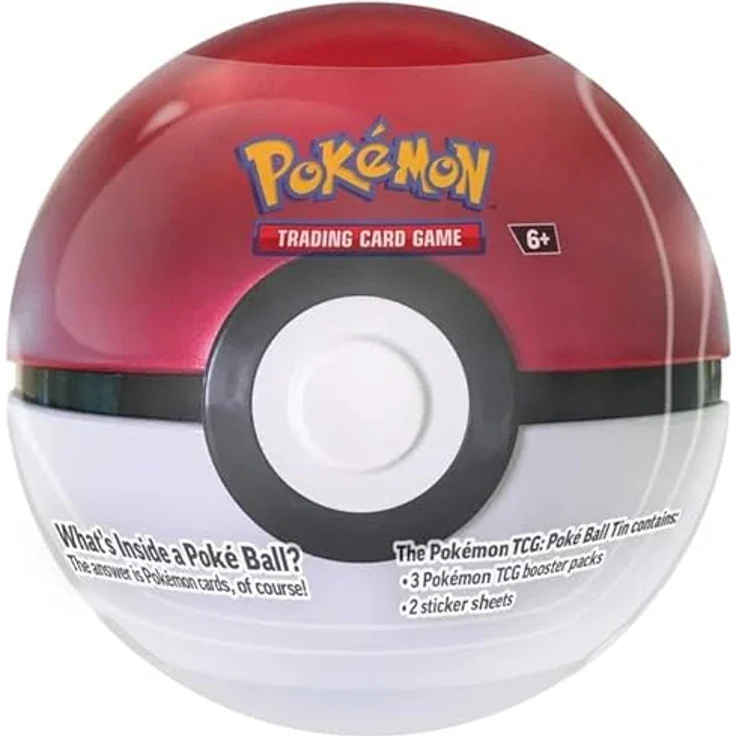Pokémon POK Pokéball Tin Herbst 2025, Sammelbox mit 3 Boosterpacks und 2 Stickern, deutsche Ausgabe – Bild 2