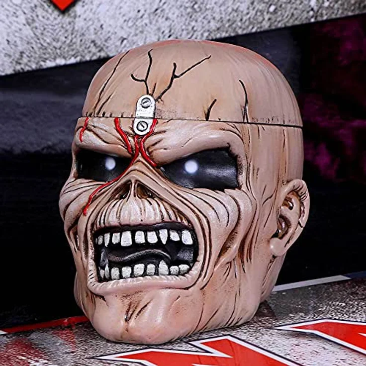 Nemesis Now Iron Maiden The Trooper Box, 18cm, handbemalt aus hochwertigem Resin mit Eddie the Trooper Design – Bild 8
