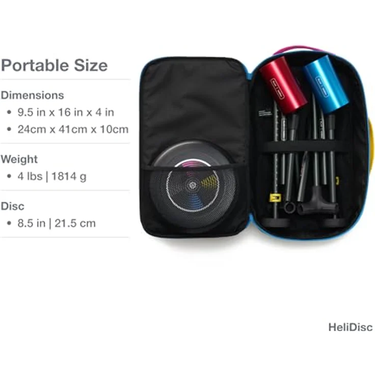 Helinox HeliDisc Black, Wurfspiel mit Zieltreffern für Outdoor-Arenen, schwarz – Bild 3