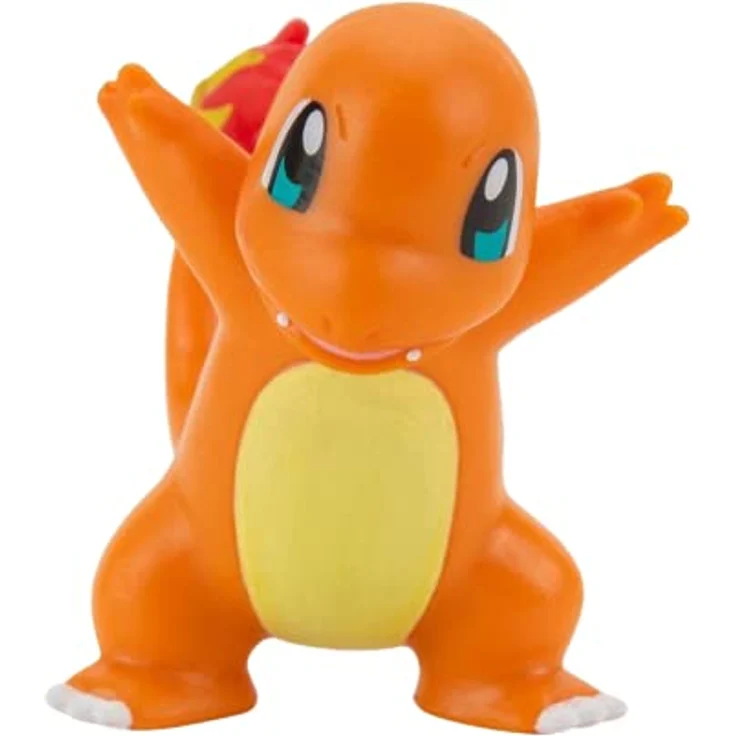 Pokemon Figuren Set 10 pcs – 5-11 cm Pokémon Figuren – Cinderace Pikachu Charmander Squirtle Oddish Gible Bulbasaur Yamper Froakie & Growlithe - Neueste 2022 - Offiziell Spielzeug - Preisvergleich – Bild 5