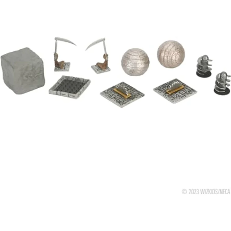 WizKids Dungeon Dressings: Traps - Hidden Hazards, vorbemalte Dekorationselemente für Tabletop-Rollenspiele, 10 Kacheln aus langlebigem Plastik, ab 14 Jahren – Bild 4