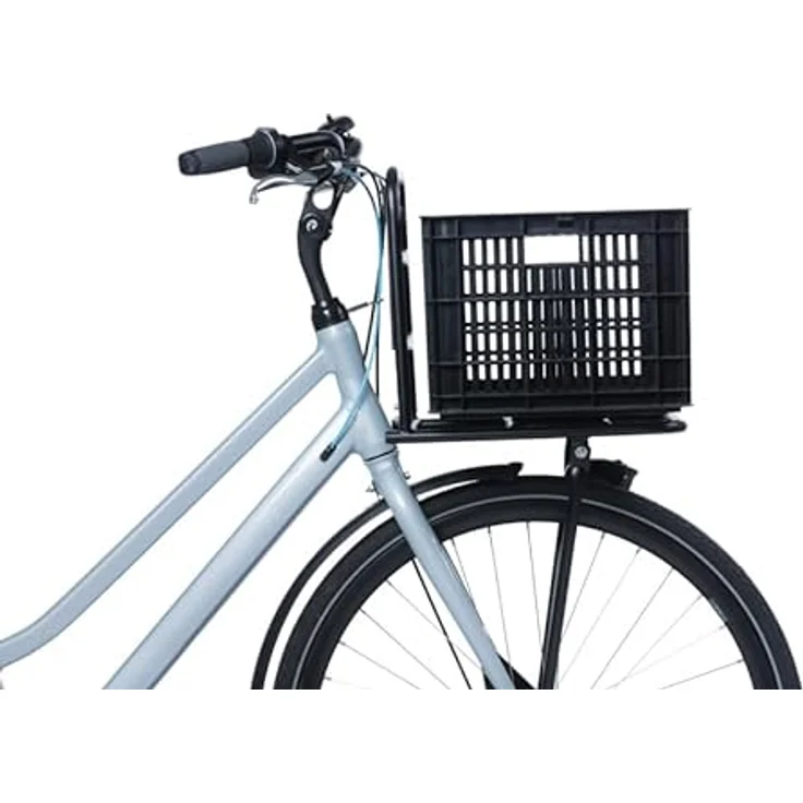 Basil B.V. Unisex – Erwachsene Crate Fahrradkaste, Schwarz, 45.25x35x25cm – Bild 4