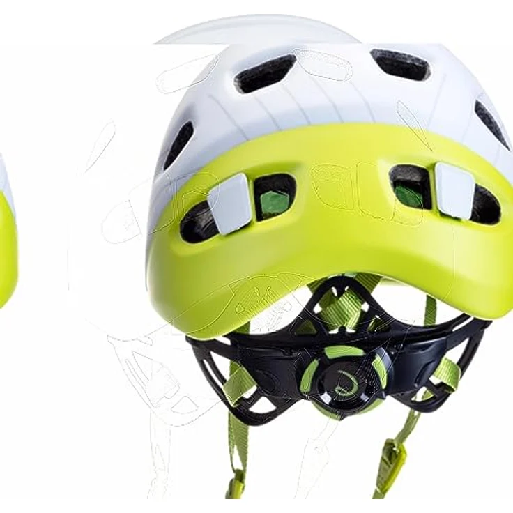 EDELRID Shield II Kletterhelm, Oasis-Snow, 52-62cm – Bild 3