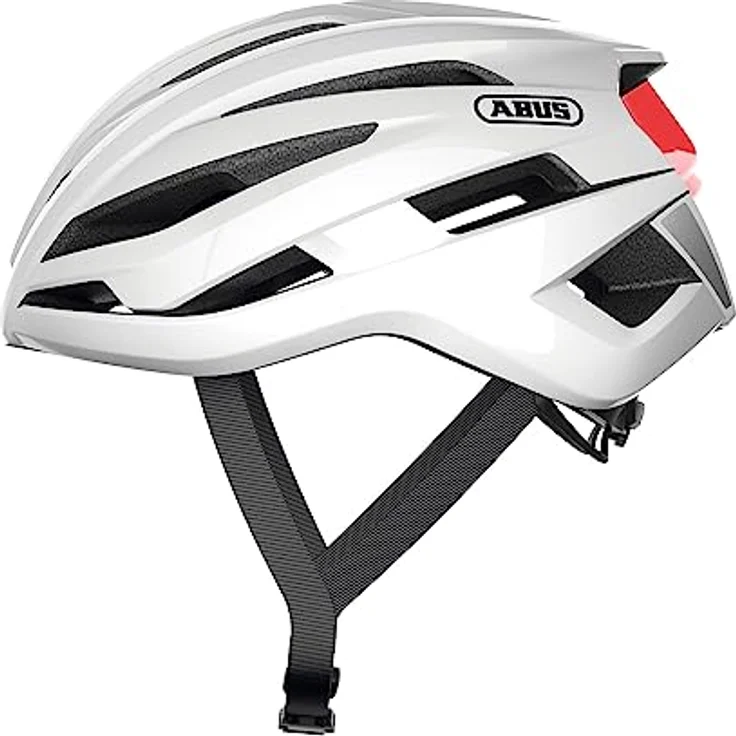 Abus Storm Chaser Race White Shiny 51 - 55 cm – Bild 2