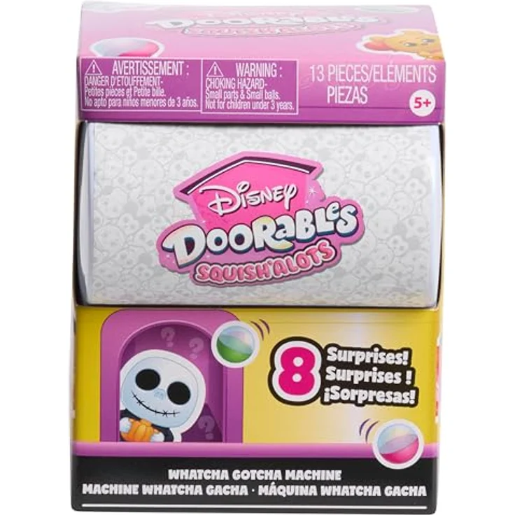 Disney Doorables Squish‘Alots Whatcha Gotcha-Automaten, Sammelfiguren für Kinder ab 5 Jahren, 6 Überraschungen, von Just Play, 11.43 – Bild 2
