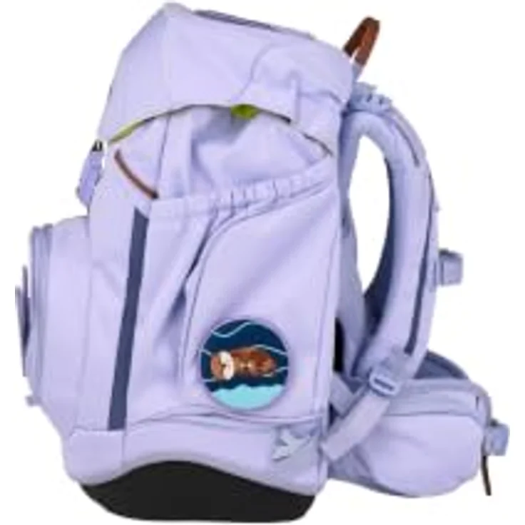 ergobag ergobag pack Schulrucksack-Set WaldBärsucher, höhenverstellbar, mit 22 Litern Volumen, recyceltem wasserabweisendem Polyester – Bild 3