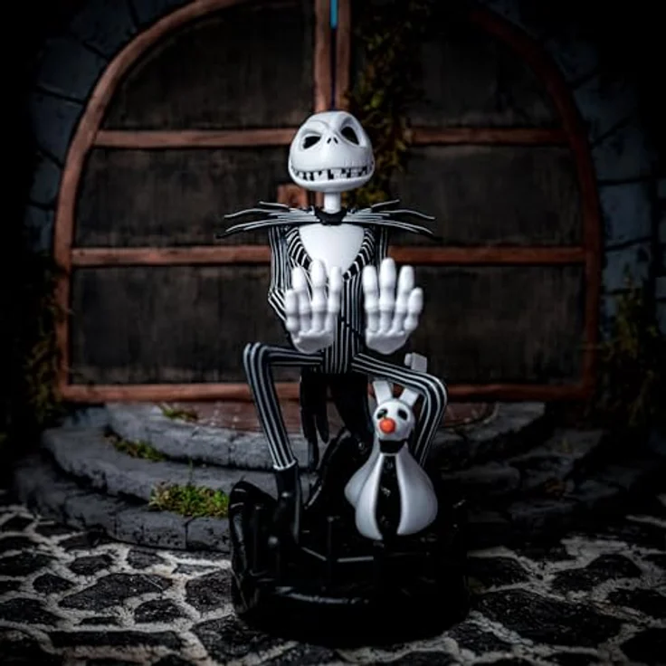 EXQUISITE GAMING Jack Skellington Figur, 21 cm, Sammelfigur aus Disney's Nightmare Before Christmas, kompatibel mit Smartphones und Game Controllern – Bild 7