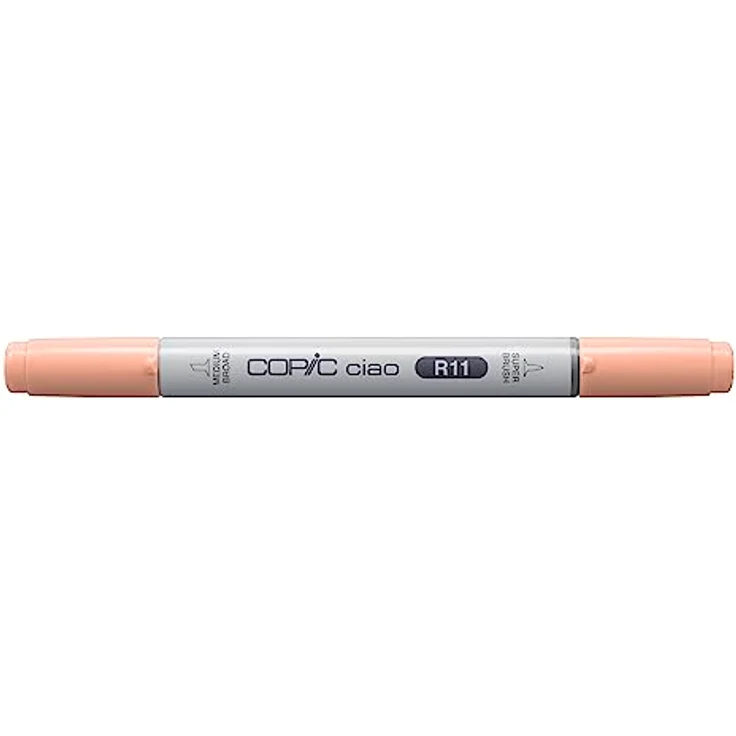 Copic COPIC Ciao Marker Typ R - 11, Pale Cherry Pink, vielseitiger Layoutmarker mit mittelbreiter und Brush-Spitze – Bild 1