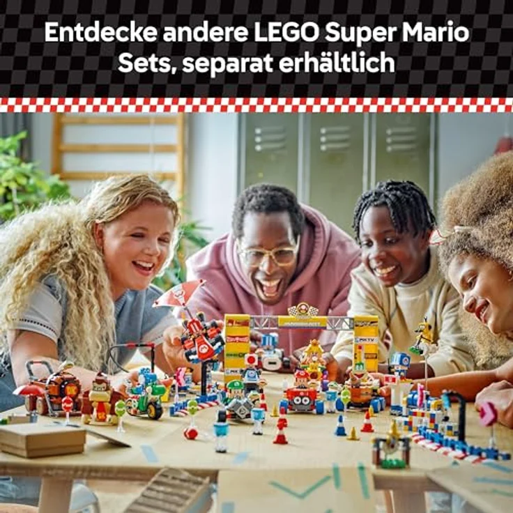 LEGO Super Mario 72034 Kart™ – Baby vs. Luigi Bausatz, mit 2 Figuren und interaktivem Spielspaß, Mehrfarbig, 321 Teile – Bild 6