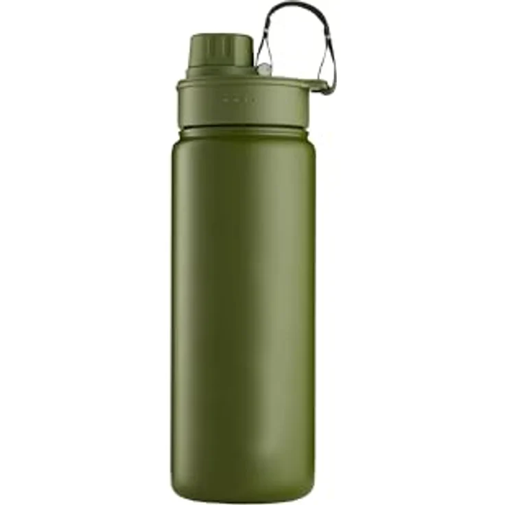Satch 0,5 Trinkflasche Edelstahl olive – Bild 4